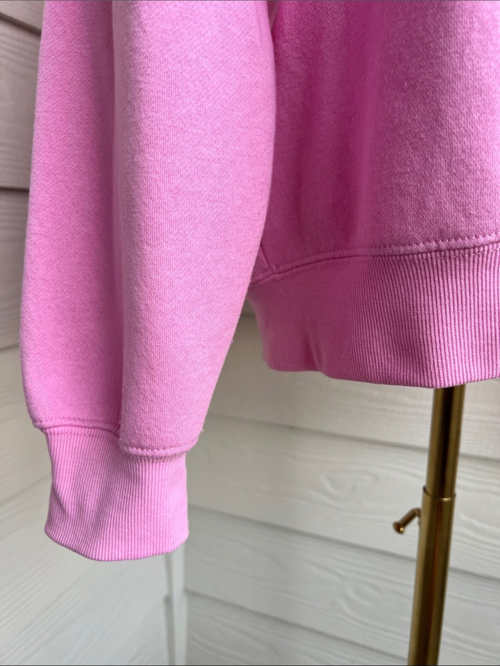 Barbie Pink and White Pullover Sweatshirt - Large - Picture 5 of 11